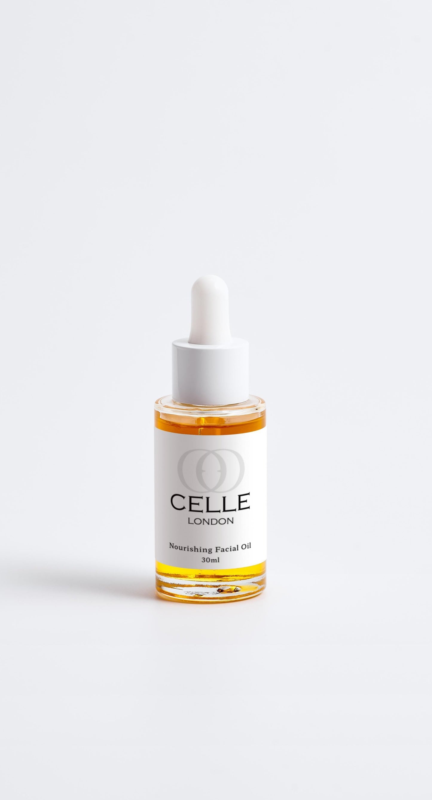 Celle Nourishing Facial Oil with Vitamin E – 30ml Hydrating Oil for Dry Skin