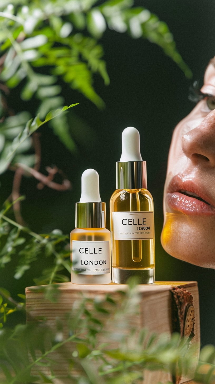 Celle Nourishing Facial Oil with Vitamin E – 30ml Hydrating Oil for Dry Skin