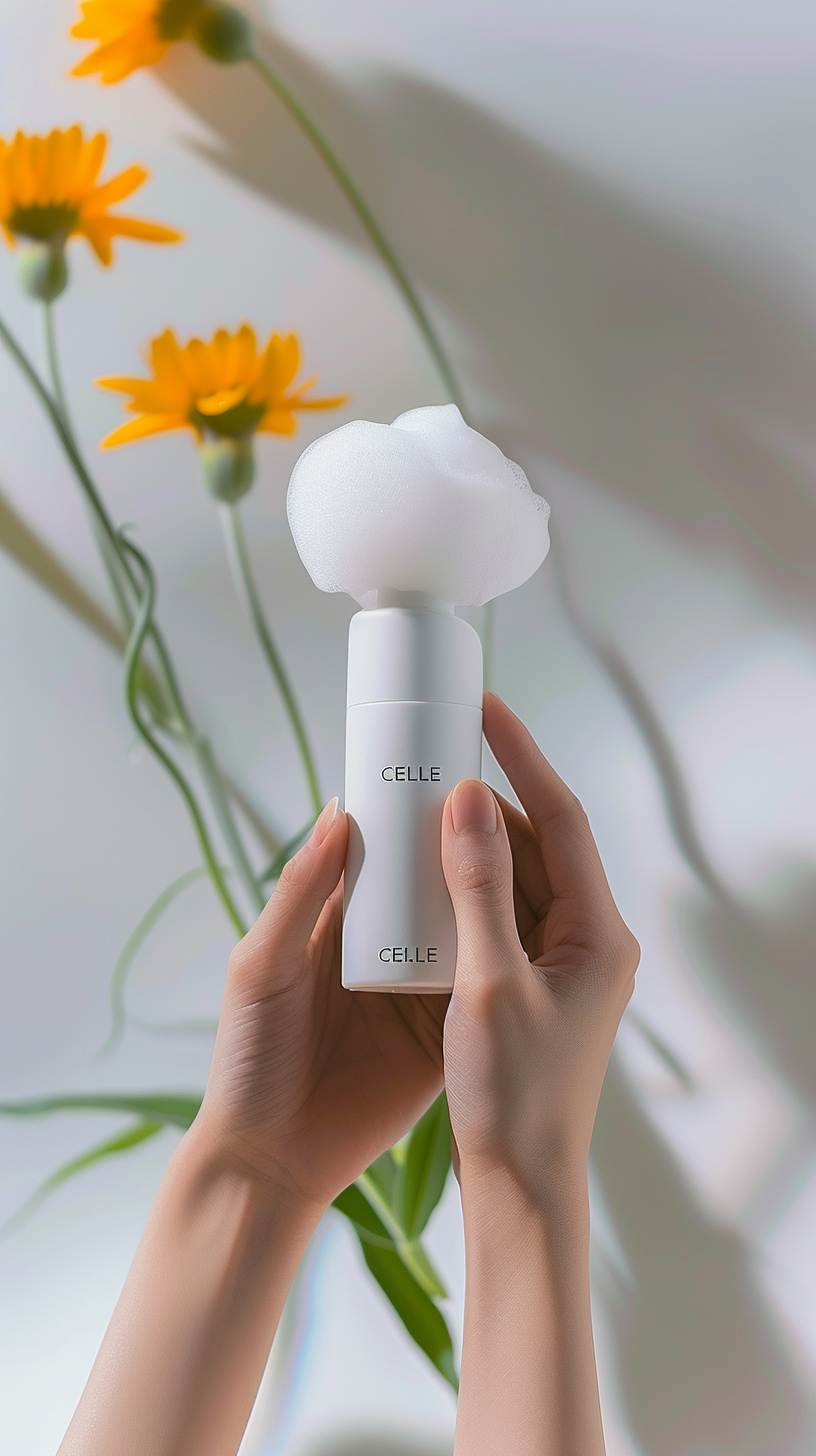 Calendula Cleansing Foam – Gentle Daily Cleanser with Soothing Calendula Extract